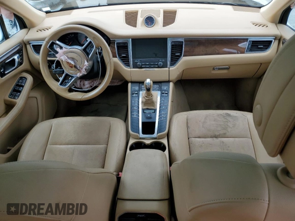 2017 Porsche Macan S with VIN WP1AB2A55HLB13326, listed as a Copart auction lot 53757255 with Not Provided miles and Salvage Title. Bid and sale history available at DreamBid. Image 8.