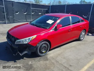 2017 Hyundai Sonata SE with VIN 5NPE24AF2HH570946, listed as a IAAI auction lot 41676560 with 180,465 mi miles. Bid and sale history available at carsss.com. Image 18.