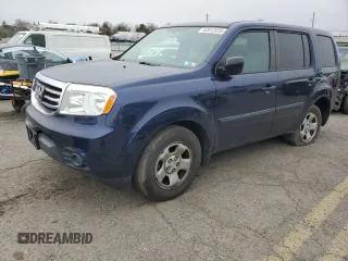 2014 Honda Pilot LX with VIN 5FNYF4H26EB014993, listed as a Copart auction lot 52612835 with 177,327 mi miles and Salvage Title. Bid and sale history available at carsss.com. Image 1.