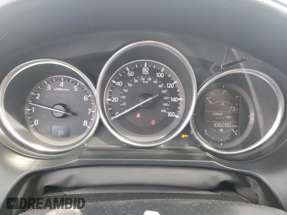 2017 Mazda 6 Sport with VIN JM1GL1U52H1155494, listed as a Copart auction lot 51305255 with 106,280 mi miles and Salvage Title. Bid and sale history available at carsss.com. Image 9.