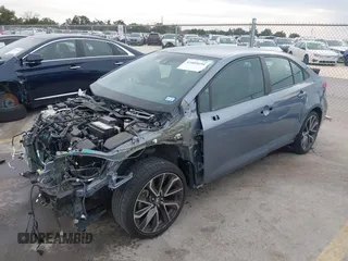 2022 Toyota Corolla SE with VIN 5YFS4MCE6NP132723, listed as a IAAI auction lot 41685699 with 25,228 mi miles. Bid and sale history available at carsss.com. Image 18.