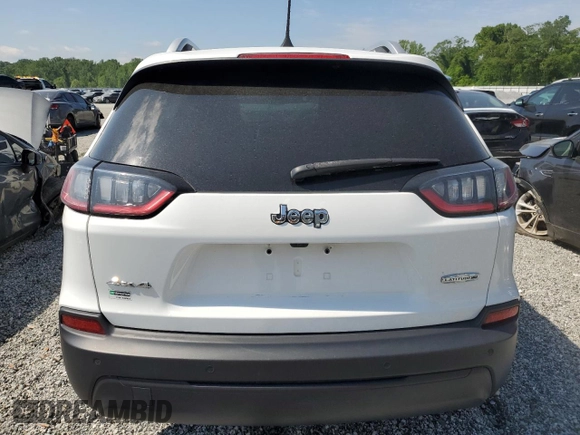 2020 Jeep Cherokee Latitude Plus with VIN 1C4PJMLB5LD602695, listed as a Copart auction lot 56363055 with 139,439 mi miles and Clean Title. Bid and sale history available at DreamBid. Image 6.