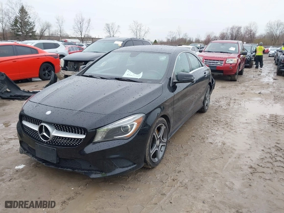 2014 Mercedes-Benz CLA-Class CLA 250 with VIN WDDSJ4EB4EN125171, listed as a IAAI auction lot 41947322 with 92,304 mi miles. Bid and sale history available at carsss.com. Image 17.