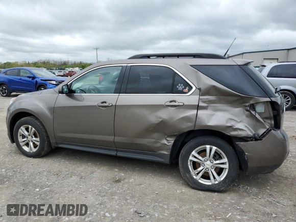 2012 Chevrolet Equinox 1LT z VIN 2GNALDEKXC6387009, wystawiony jako Copart lot #56220205 z przebiegiem 99 836 mil mil oraz Szkoda całkowita • Salvage title. Historia ofert i sprzedaży dostępna na DreamBid. Obrazek 2.