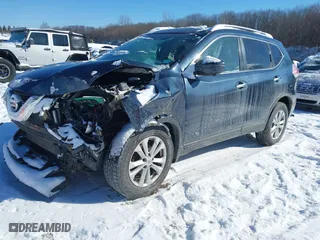 2016 Nissan Rogue S with VIN 5N1AT2MV9GC826296, listed as a IAAI auction lot 41573007 with 111,284 mi miles. Bid and sale history available at carsss.com. Image 17.