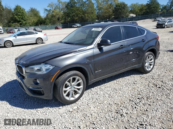 2016 BMW X6 sDrive35i with VIN 5UXKU0C5XG0F92975, listed as a Copart auction lot 74890804 with 64,231 mi miles and Salvage Title. Bid and sale history available at carsss.com. Image 1.