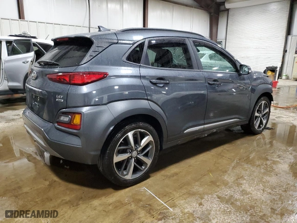 2021 Hyundai Kona Limited with VIN KM8K3CA54MU733464, listed as a Copart auction lot 50729845 with 48,359 mi miles and Salvage Title. Bid and sale history available at carsss.com. Image 3.