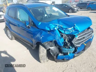 2019 Ford EcoSport SE with VIN MAJ3S2GE9KC280576, listed as a IAAI auction lot 42103070 with 50,018 mi miles and . Bid and sale history available at DreamBid. Image 1.