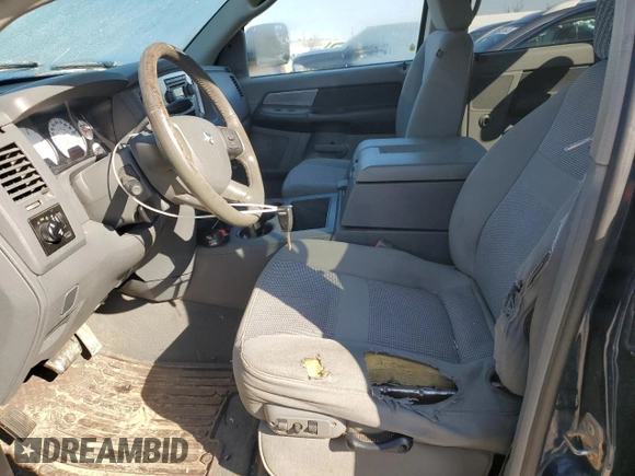 2007 Dodge Ram 2500 SLT with VIN 1D7KS28C57J543352, listed as a Copart auction lot 44964395 with 276,528 mi miles and Salvage Title. Bid and sale history available at carsss.com. Image 7.