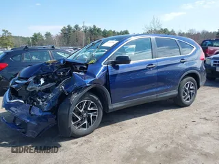2016 Honda CR-V SE with VIN 5J6RM4H46GL019536, listed as a IAAI auction lot 42033987 with 44,792 mi miles and . Bid and sale history available at carsss.com. Image 14.