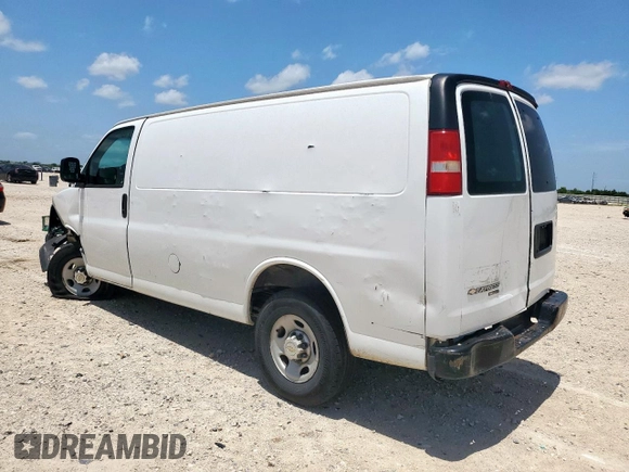 2014 Chevrolet Express Cargo z VIN 1GCZGTBG1E1115142, wystawiony jako Copart lot #61744635 z przebiegiem 192 407 mil mil oraz Czysty tytuł • Clean title. Historia ofert i sprzedaży dostępna na DreamBid. Obrazek 2.