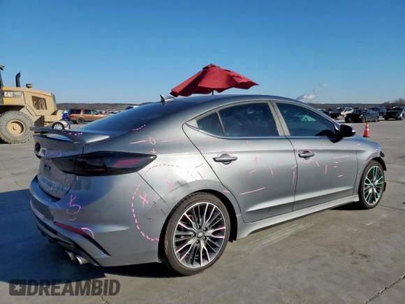 2017 Hyundai Elantra Sport с VIN KMHD04LB6HU360329, выставлен на аукционе Copart как лот 44578425 с пробегом 89 653 миль миль и Списание • Salvage title. История ставок и продаж доступна на DreamBid. Изображение 3.