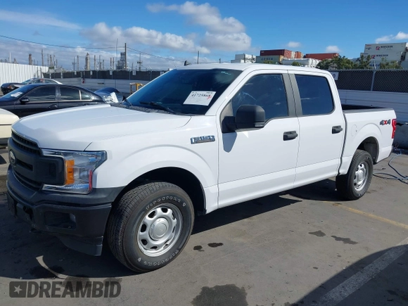 2020 Ford F-150 XL with VIN 1FTEW1E41LKE12636, listed as a IAAI auction lot 41725868 with 137,584 mi miles and . Bid and sale history available at DreamBid. Image 2.