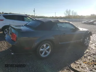 2007 Ford Mustang GT Deluxe with VIN 1ZVHT85H375232464, listed as a Copart auction lot 81100654 with 106,896 mi miles and Salvage Title. Bid and sale history available at carsss.com. Image 3.