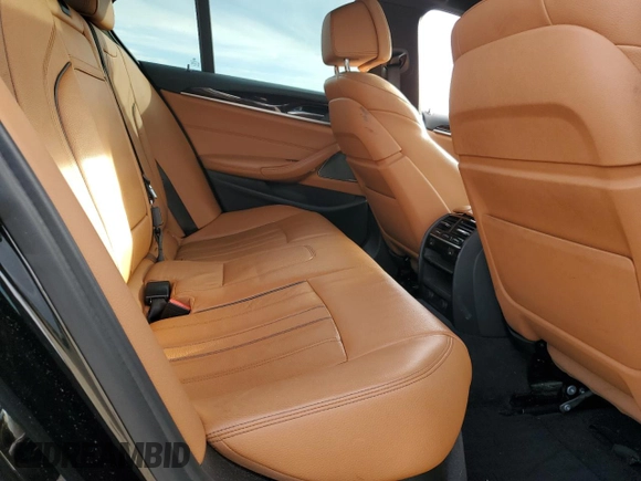 2017 BMW 5 Series 530i xDrive with VIN WBAJA7C3XHG905295, listed as a Copart auction lot 46812795 with 96,012 mi miles and Salvage Title. Bid and sale history available at carsss.com. Image 10.