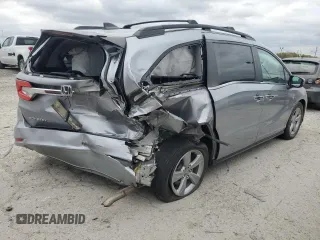 2019 Honda Odyssey EX-L z VIN 5FNRL6H73KB121127, wystawiony jako Copart lot #53118835 z przebiegiem 87 261 mil mil oraz Szkoda całkowita • Salvage title. Historia ofert i sprzedaży dostępna na DreamBid. Obrazek 3.