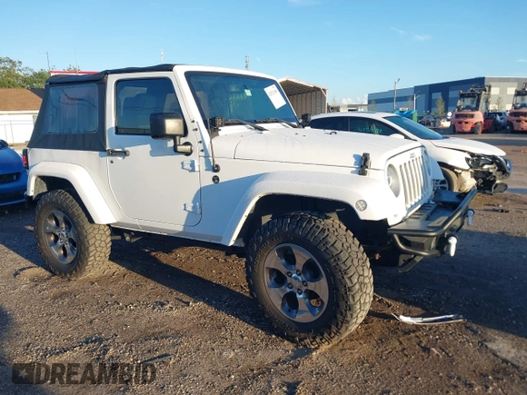 2018 Jeep Wrangler Sahara with VIN 1C4AJWBG2JL821132, listed as a IAAI auction lot 42523688 with 86,244 mi miles and . Bid and sale history available at DreamBid. Image 1.