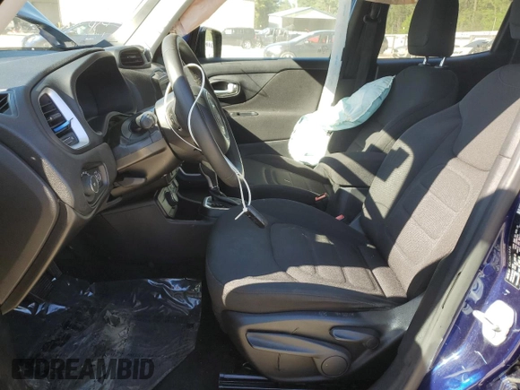 2018 Jeep Renegade Latitude z VIN ZACCJBBB5JPJ45726, wystawiony jako Copart lot #55466295 z przebiegiem 127 950 mil mil oraz Szkoda całkowita • Salvage title. Historia ofert i sprzedaży dostępna na DreamBid. Obrazek 7.