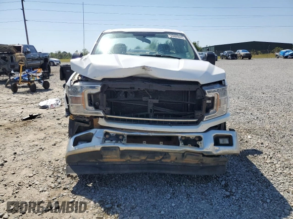 2019 Ford F-150 XL with VIN 1FTMF1C59KKD92979, listed as a Copart auction lot 53800625 with 129,437 mi miles and Salvage title. Bid and sale history available at DreamBid. Image 5.