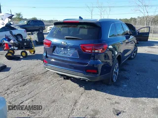 2019 Kia Sorento EX Sport V6 with VIN 5XYPH4A53KG550363, listed as a IAAI auction lot 41699256 with 75,681 mi miles. Bid and sale history available at carsss.com. Image 4.