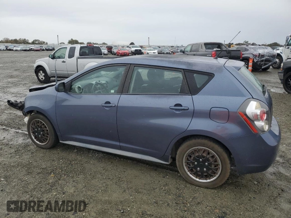 2009 Pontiac Vibe w/1SA with VIN 5Y2SP67819Z453152, listed as a Copart auction lot 82146164 with 162,326 mi miles and Salvage Title. Bid and sale history available at carsss.com. Image 2.