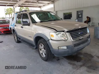 2006 Ford Explorer XLT with VIN 1FMEU63E56UA28913, listed as a IAAI auction lot 42571206 with 156,020 mi miles and . Bid and sale history available at DreamBid. Image 1.