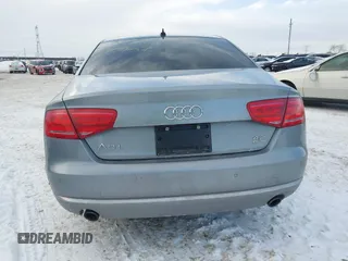 2012 Audi A8 with VIN WAURVAFD8CN017206, listed as a IAAI auction lot 41626707 with 138,922 mi miles and . Bid and sale history available at DreamBid. Image 16.