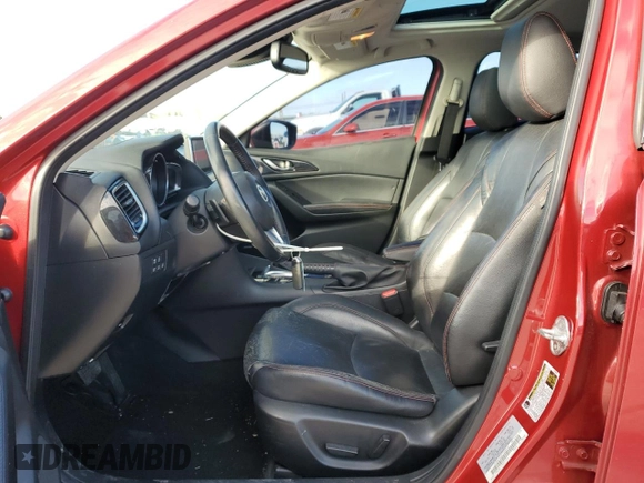 2015 Mazda 3 S Grand Touring with VIN JM1BM1W38F1228979, listed as a Copart auction lot 87302404 with 113,510 mi miles and Salvage Title. Bid and sale history available at DreamBid. Image 7.