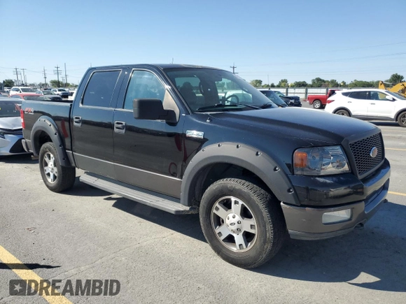 2004 Ford F-150 XLT with VIN 1FTPW14574KC13904, listed as a Copart auction lot 63027105 with 196,739 mi miles and Salvage title. Bid and sale history available at DreamBid. Image 4.