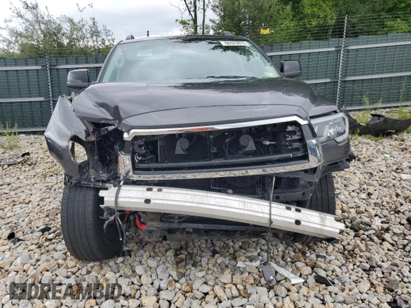 2019 Toyota Sequoia SR5 with VIN 5TDBY5G19KS174324, listed as a Copart auction lot 66323874 with 68,115 mi miles and Salvage Title. Bid and sale history available at carsss.com. Image 5.