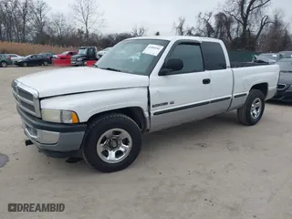 1998 Dodge Ram 1500 with VIN 3B7HC12Y4WM271488, listed as a IAAI auction lot 41505101 with 165,001 mi miles. Bid and sale history available at carsss.com. Image 2.