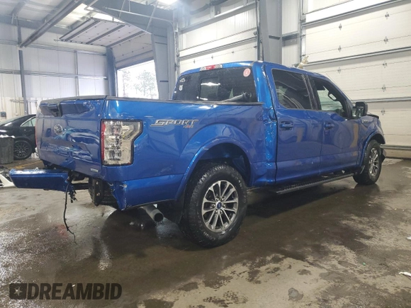 2018 Ford F-150 XL с VIN 1FTEW1EGXJKG05617, выставлен на аукционе Copart как лот 57845025 с пробегом 69 397 миль миль и Списание • Salvage title. История ставок и продаж доступна на DreamBid. Изображение 3.