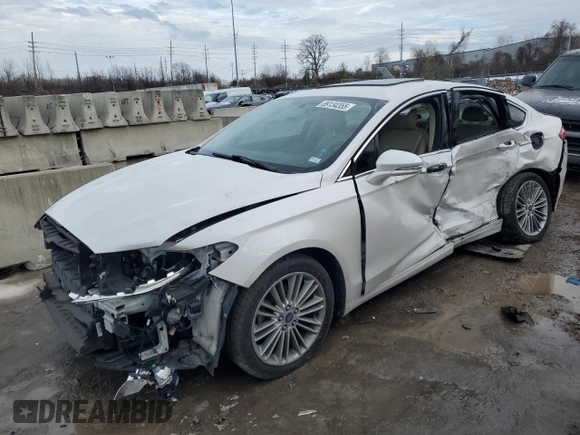 2014 Ford Fusion SE with VIN 3FA6P0HD8ER181942, listed as a Copart auction lot 89134355 with 98,682 mi miles and Salvage Title. Bid and sale history available at DreamBid. Image 1.