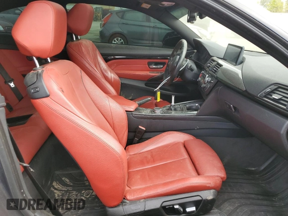 2014 BMW 4 Series 435i xDrive with VIN WBA3R5C57EF784623, listed as a Copart auction lot 58394765 with 206,251 mi miles and Clean title. Bid and sale history available at DreamBid. Image 7.