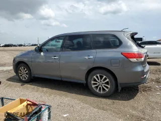 2015 Nissan Pathfinder SL with VIN 5N1AR2MN2FC606740, listed as a Copart auction lot 53947285 with 139,230 mi miles and Clean Title. Bid and sale history available at carsss.com. Image 2.