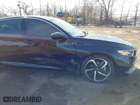 2022 Honda Accord Sedan Sport SE with VIN 1HGCV1F47NA115762, listed as a IAAI auction lot 41513845 with 10,520 mi miles. Bid and sale history available at carsss.com. Image 6.