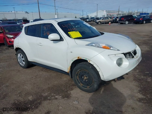 2013 Nissan Juke SL with VIN JN8AF5MVXDT209695, listed as a IAAI auction lot 41956166 with 140,791 mi miles. Bid and sale history available at carsss.com. Image 1.