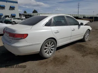2009 Hyundai Azera Limited with VIN KMHFC46F29A357686, listed as a Copart auction lot 50432315 with 48,602 mi miles and Salvage Title. Bid and sale history available at DreamBid. Image 3.