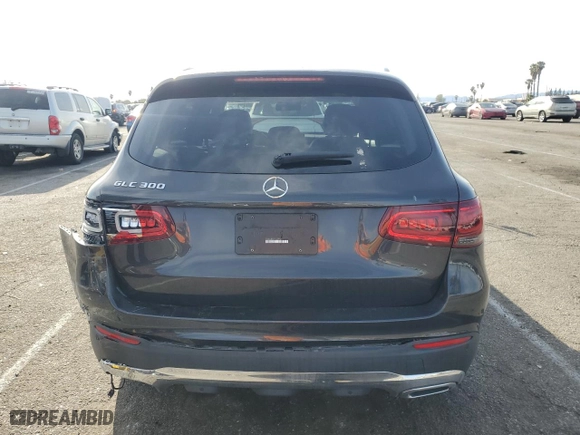 2022 Mercedes-Benz GLC with VIN W1N0G8DB6NV363556, listed as a Copart auction lot 48175485 with 40,551 mi miles and Salvage Title. Bid and sale history available at carsss.com. Image 6.