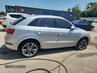 2016 Audi Q3 Premium Plus with VIN WA1EFCFS8GR022195, listed as a Copart auction lot 65636575 with 130,774 mi miles and Clean title. Bid and sale history available at DreamBid. Image 3.