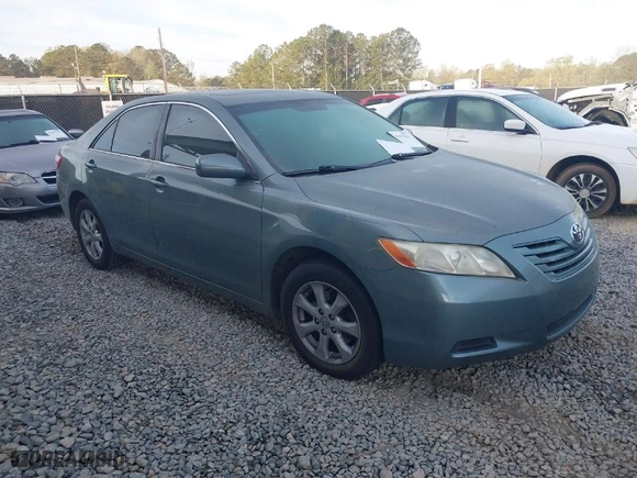 2007 Toyota Camry CE with VIN JTNBE46K873051972, listed as a IAAI auction lot 41907434 with 177,865 mi miles. Bid and sale history available at carsss.com. Image 1.