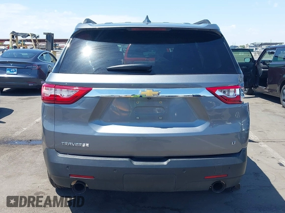 2019 Chevrolet Traverse LT Cloth with VIN 1GNERGKW3KJ150260, listed as a IAAI auction lot 42630621 with 121,244 mi miles and . Bid and sale history available at DreamBid. Image 16.