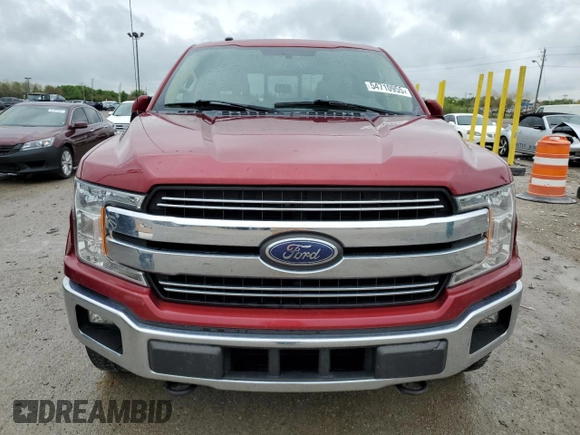 2018 Ford F-150 XL with VIN 1FTEW1EP0JKF12413, listed as a Copart auction lot 54710955 with 190,931 mi miles and Clean title. Bid and sale history available at DreamBid. Image 5.