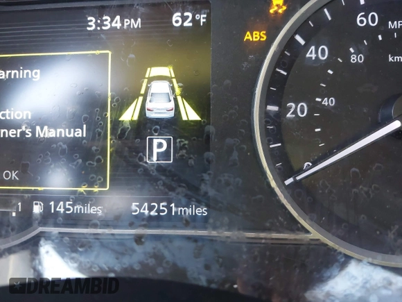 2021 Nissan Versa SV with VIN 3N1CN8EV8ML923422, listed as a IAAI auction lot 41502007 with 54,251 mi miles and . Bid and sale history available at DreamBid. Image 16.