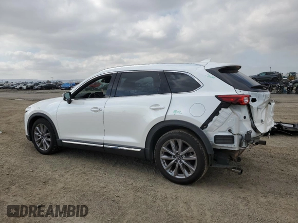 2020 Mazda CX-9 Grand Touring with VIN JM3TCADY7L0400157, listed as a Copart auction lot 44187565 with 49,752 mi miles and Salvage Title. Bid and sale history available at carsss.com. Image 2.