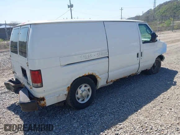 2007 Ford Econoline Cargo Commercial with VIN 1FTNE14W17DB44977, listed as a IAAI auction lot 42084271 with 316,941 mi miles and . Bid and sale history available at DreamBid. Image 4.