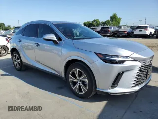 2024 Lexus RX 350 with VIN JTJCHMAA4R2017497, listed as a Copart auction lot 61495545 with 17,711 mi miles and Salvage title. Bid and sale history available at DreamBid. Image 4.