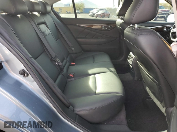 2018 Infiniti Q50 Sport with VIN JN1EV7AP3JM360338, listed as a Copart auction lot 83361504 with 47,008 mi miles and Salvage Title. Bid and sale history available at carsss.com. Image 10.