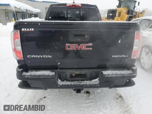 2019 GMC Canyon 4WD Denali with VIN 1GTG6EEN3K1348726, listed as a Copart auction lot 44446865 with 71,533 mi miles and Salvage Title. Bid and sale history available at carsss.com. Image 6.