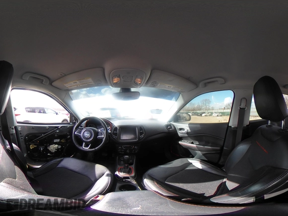 2018 Jeep Compass Trailhawk with VIN 3C4NJDDB6JT501744, listed as a IAAI auction lot 41727027 with 68,410 mi miles and . Bid and sale history available at carsss.com. Image 19.